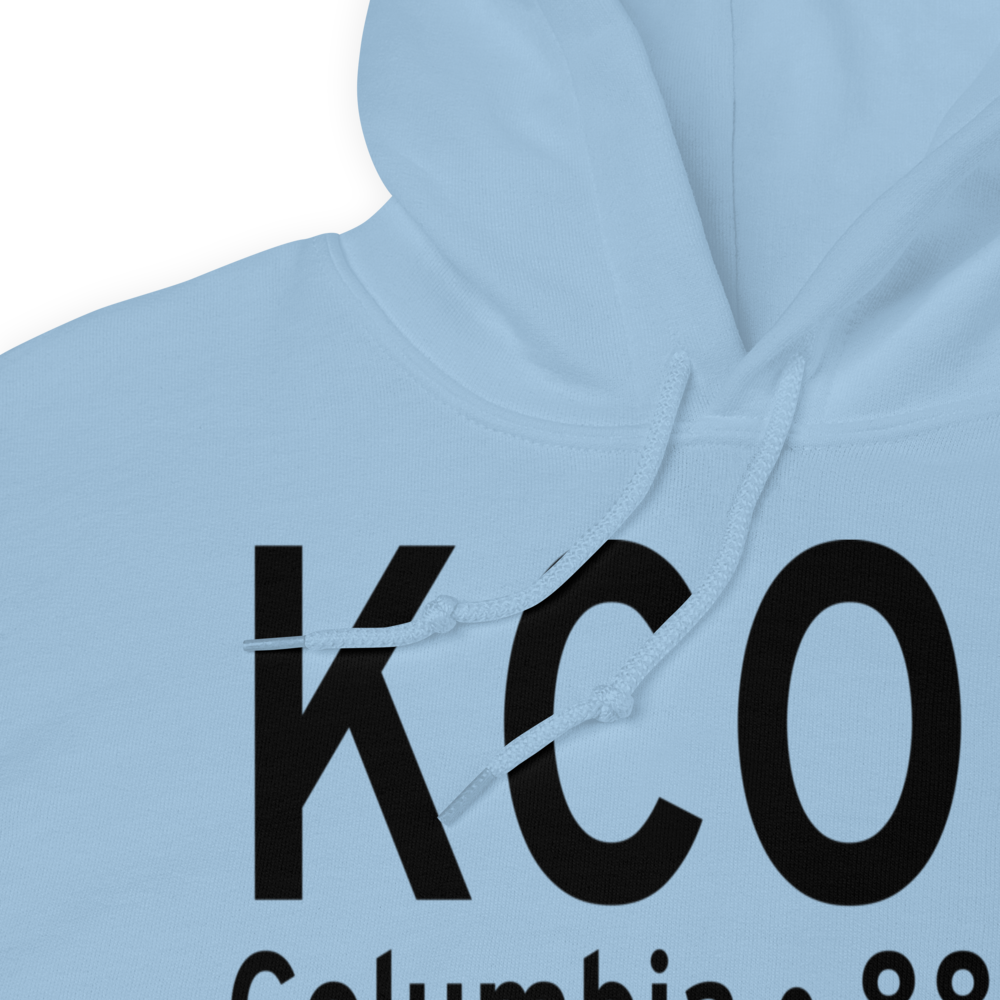 Columbia Regional Airport (KCOU) ICAO Hoodie Sweatshirt 