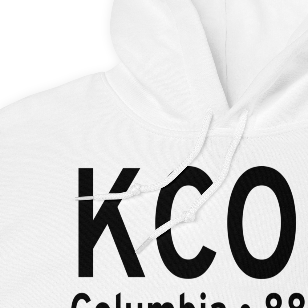 Columbia Regional Airport (KCOU) ICAO Hoodie Sweatshirt 