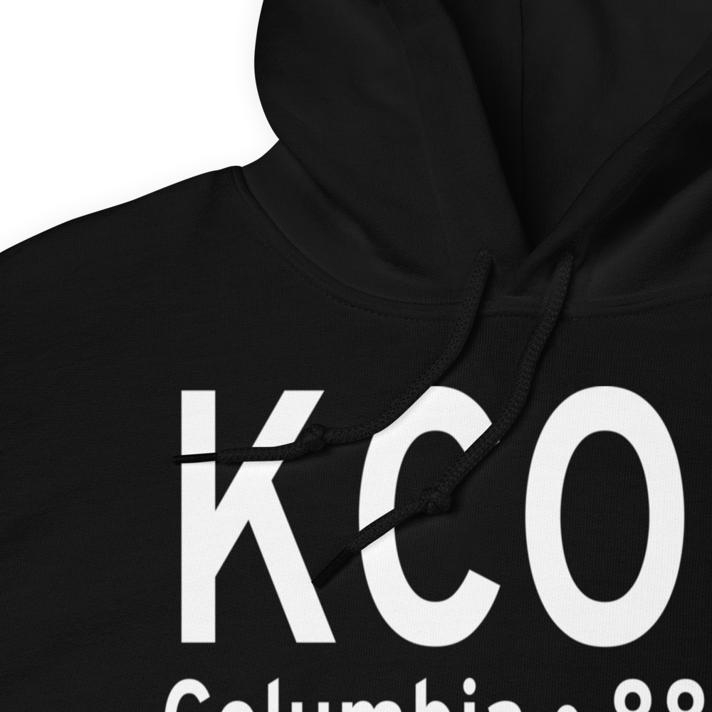 Columbia Regional Airport (KCOU) ICAO Hoodie Sweatshirt 