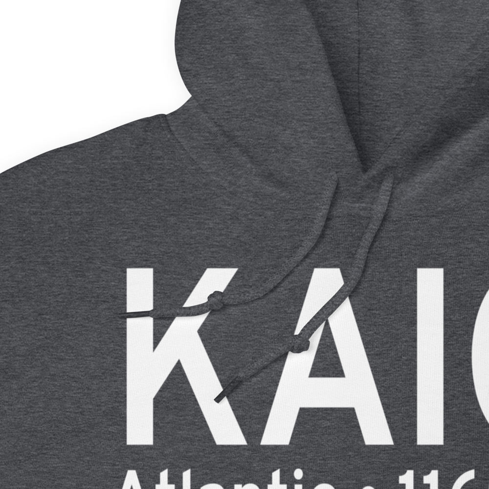Atlantic Municipal Airport (KAIO) ICAO Hoodie Sweatshirt 