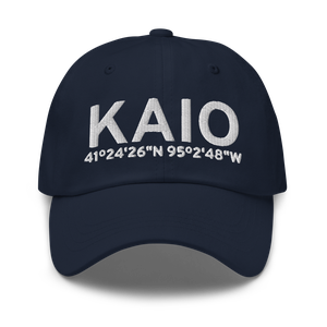 Atlantic Municipal Airport (KAIO) ICAO Hat