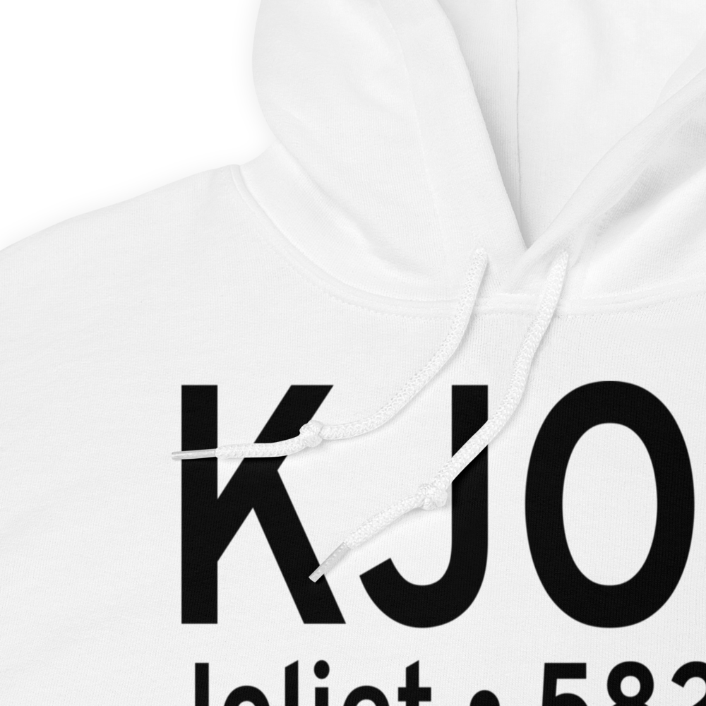 Joliet Regional Airport (KJOT) ICAO Hoodie Sweatshirt 