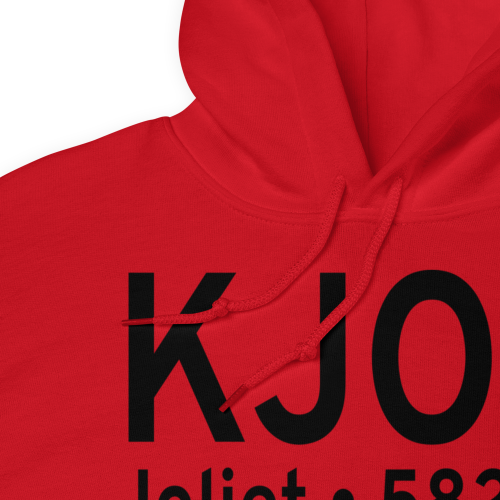 Joliet Regional Airport (KJOT) ICAO Hoodie Sweatshirt 