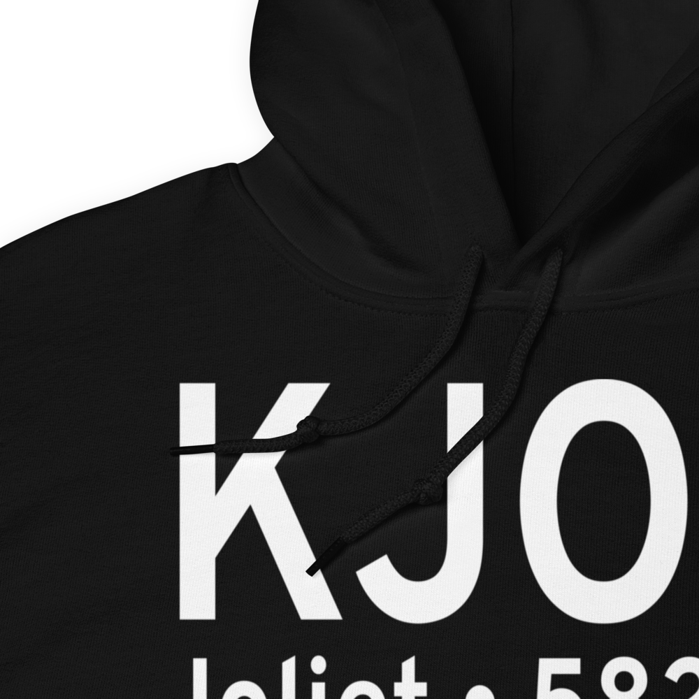 Joliet Regional Airport (KJOT) ICAO Hoodie Sweatshirt 