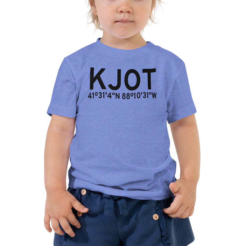 Joliet Regional Airport (KJOT) ICAO Toddler T-Shirt 