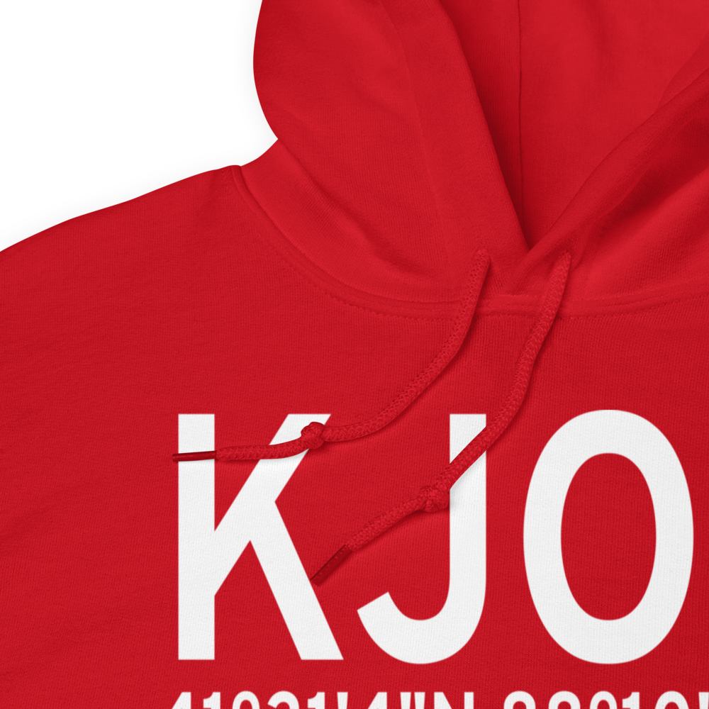 Joliet Regional Airport (KJOT) ICAO Hoodie Sweatshirt 