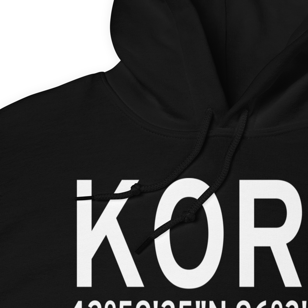 Orange City Municipal Airport (KORC) ICAO Hoodie Sweatshirt 