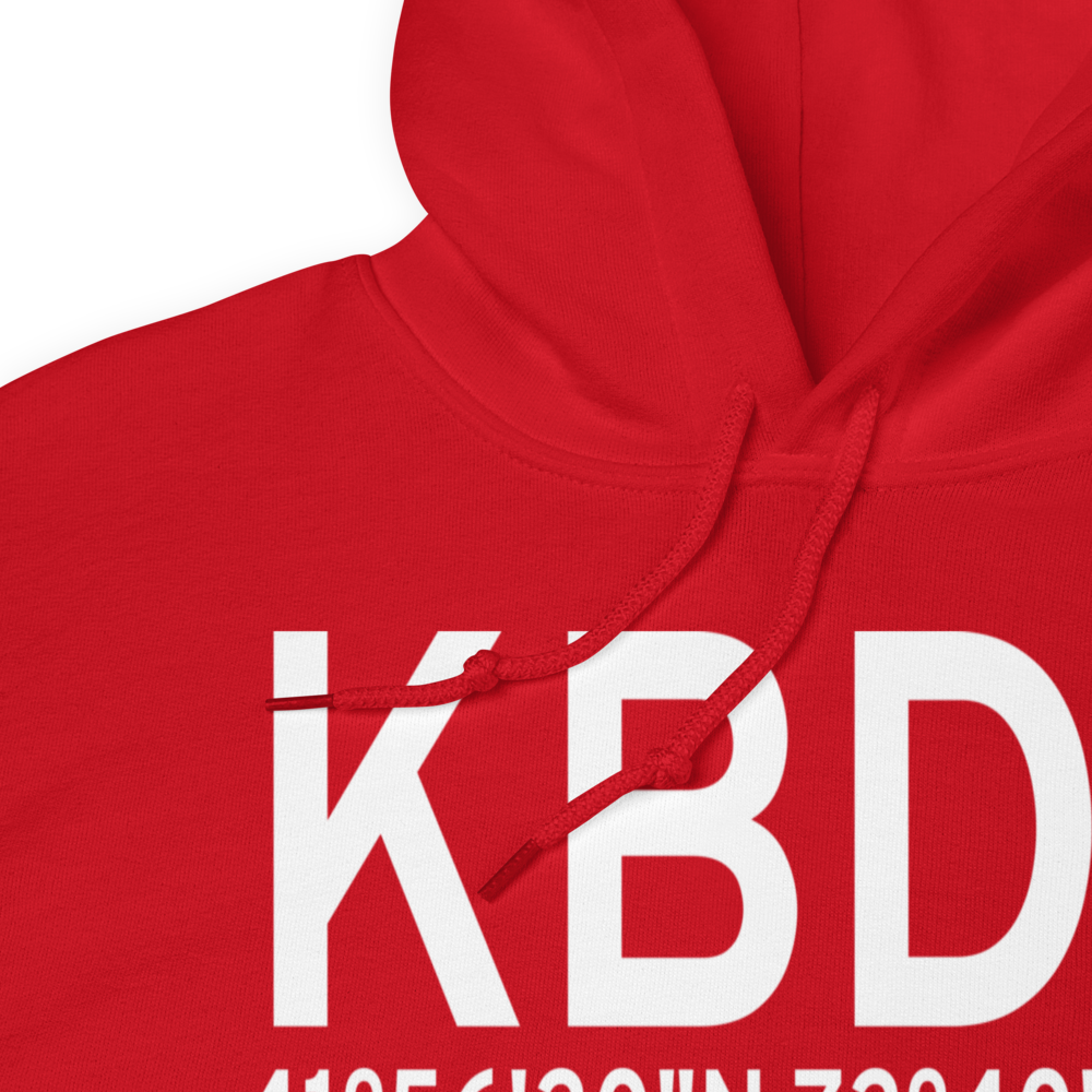 Bradley International Airport (KBDL) ICAO Hoodie Sweatshirt 