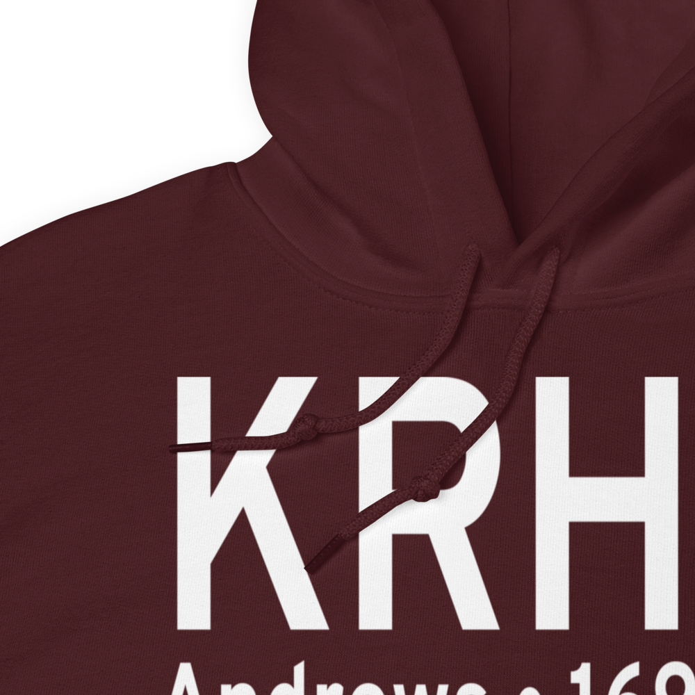 Western Carolina Regional Airport (KRHP) ICAO Hoodie Sweatshirt 