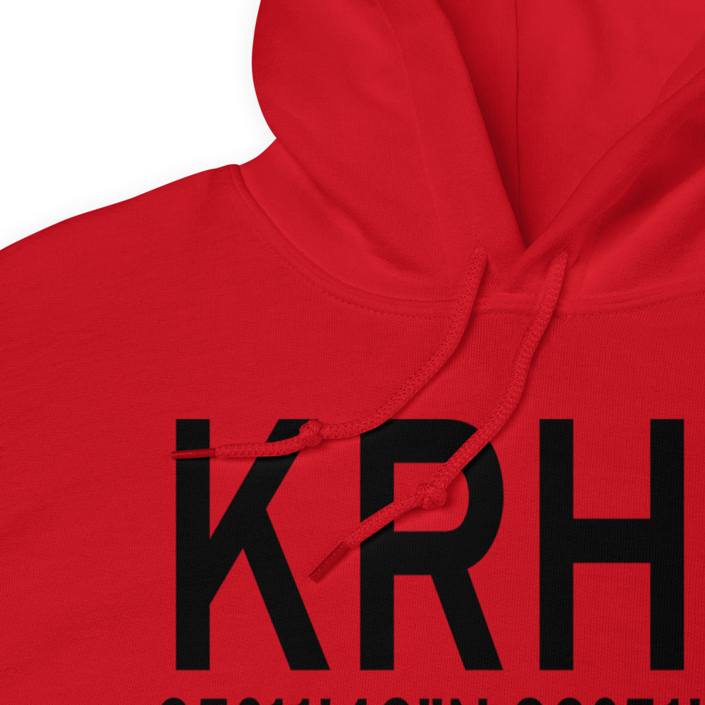 Western Carolina Regional Airport (KRHP) ICAO Hoodie Sweatshirt 