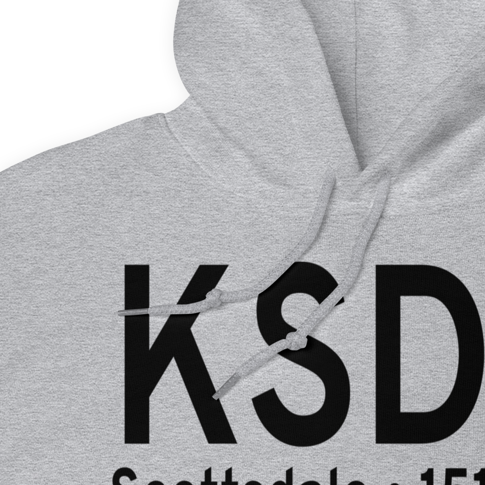 Scottsdale Airport (KSDL) ICAO Hoodie Sweatshirt 