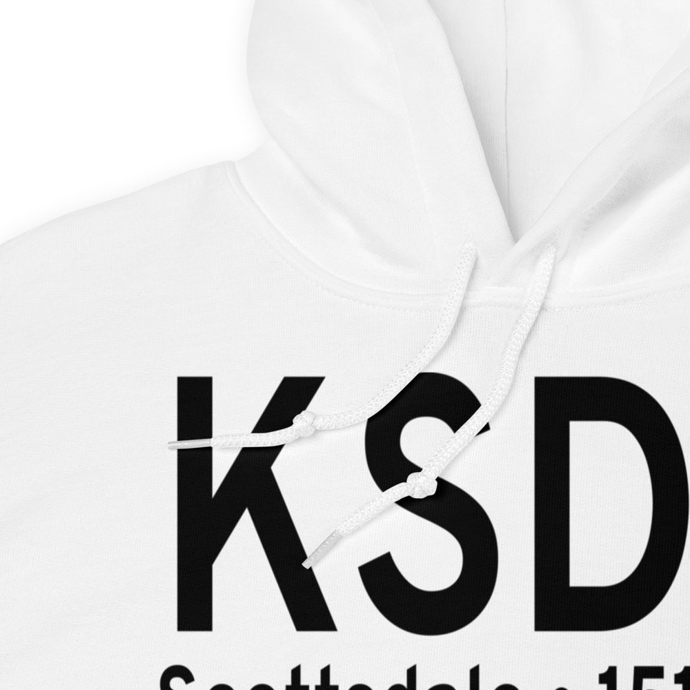 Scottsdale Airport (KSDL) ICAO Hoodie Sweatshirt 