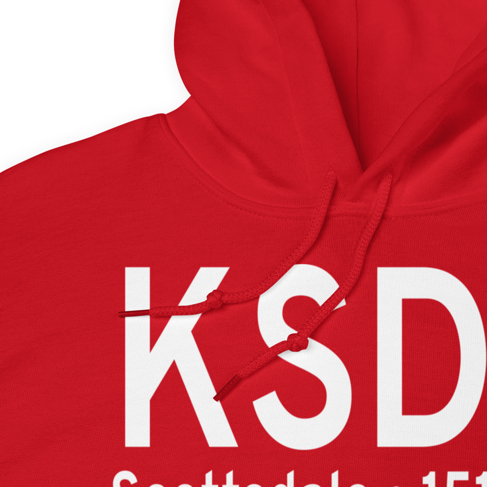Scottsdale Airport (KSDL) ICAO Hoodie Sweatshirt 