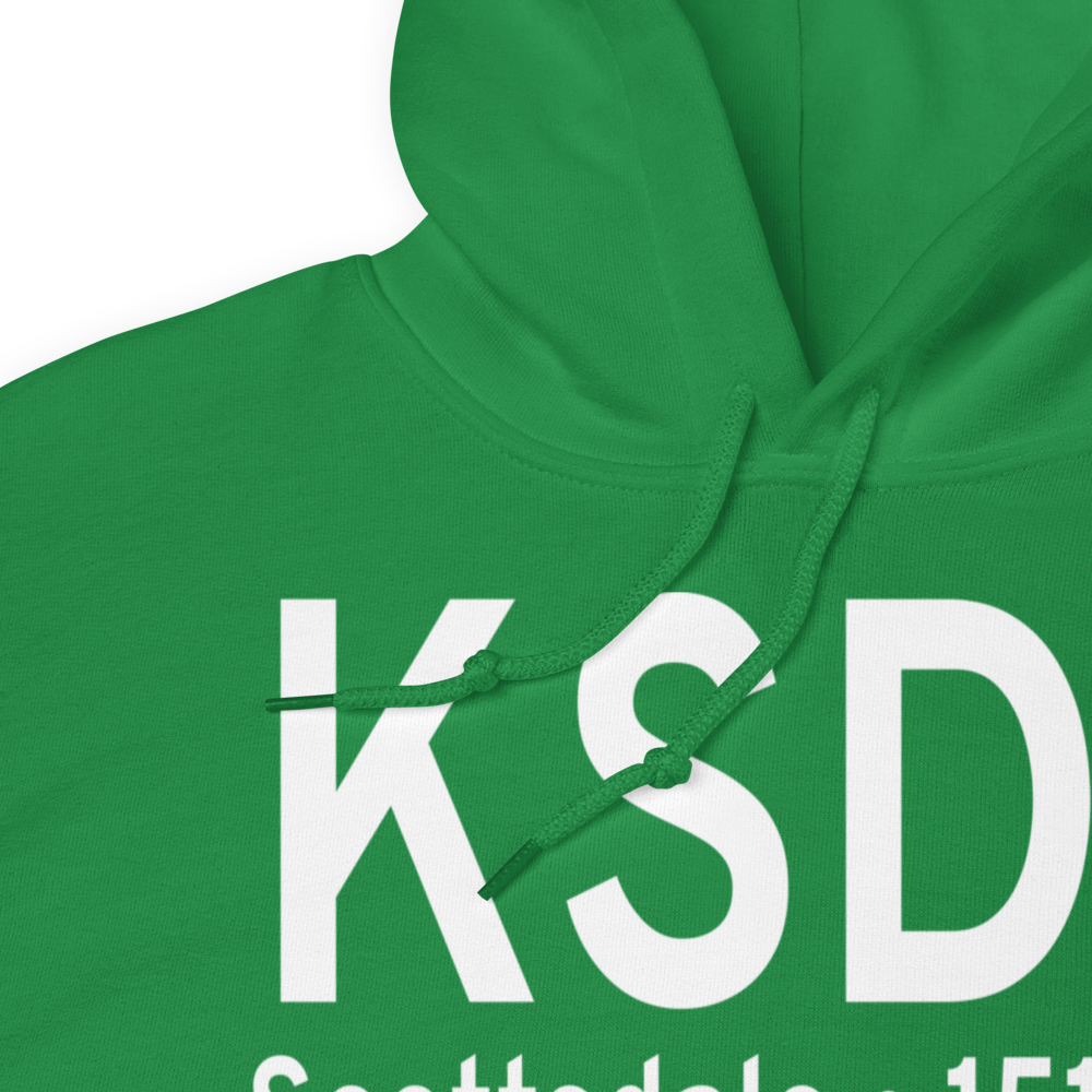 Scottsdale Airport (KSDL) ICAO Hoodie Sweatshirt 