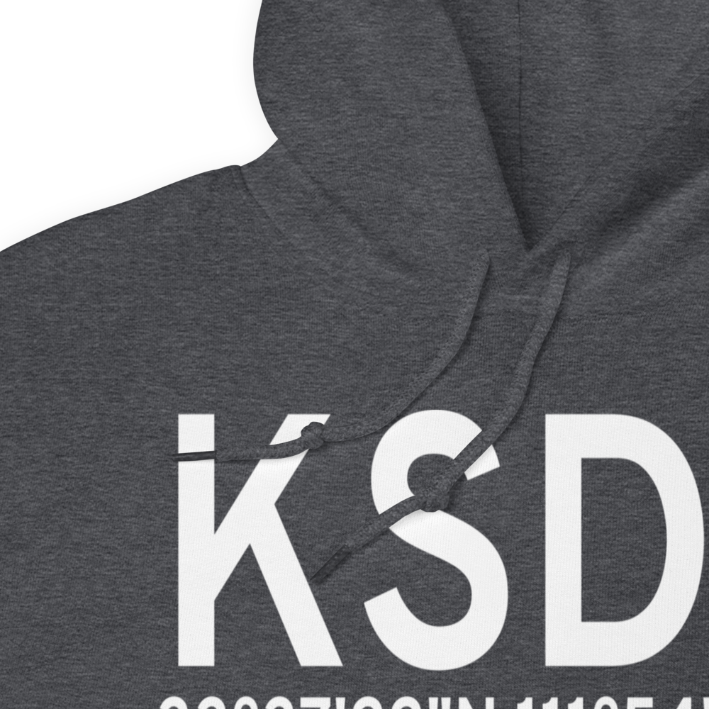 Scottsdale Airport (KSDL) ICAO Hoodie Sweatshirt 