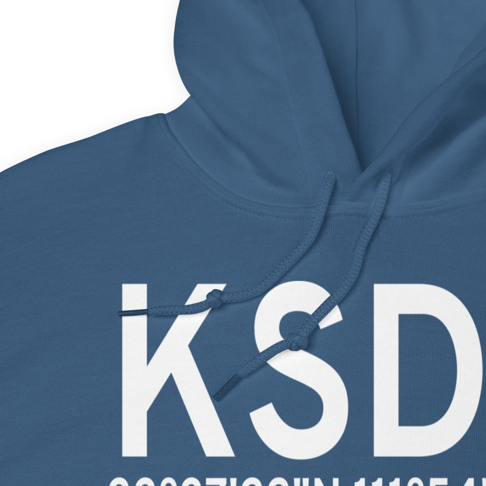 Scottsdale Airport (KSDL) ICAO Hoodie Sweatshirt 