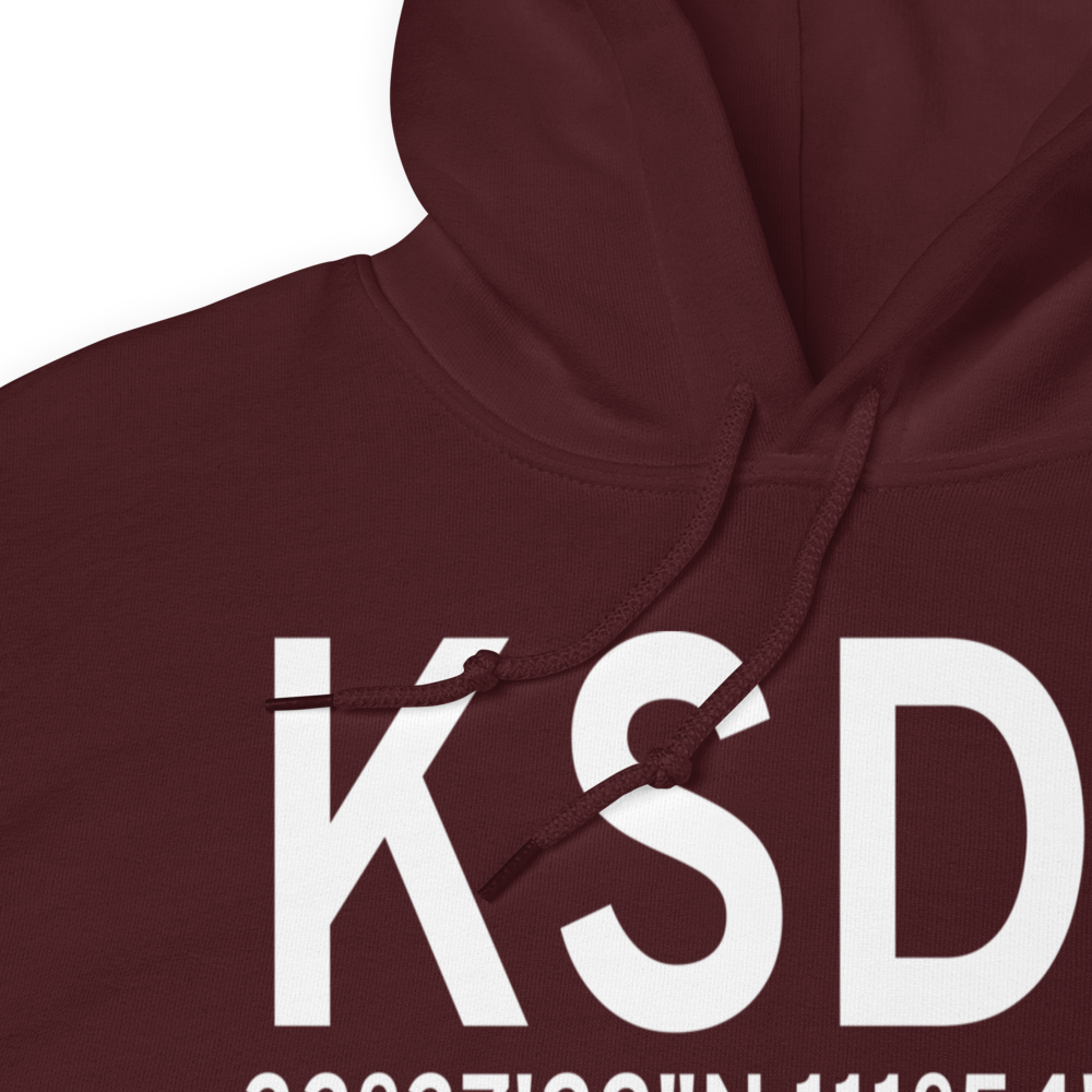 Scottsdale Airport (KSDL) ICAO Hoodie Sweatshirt 