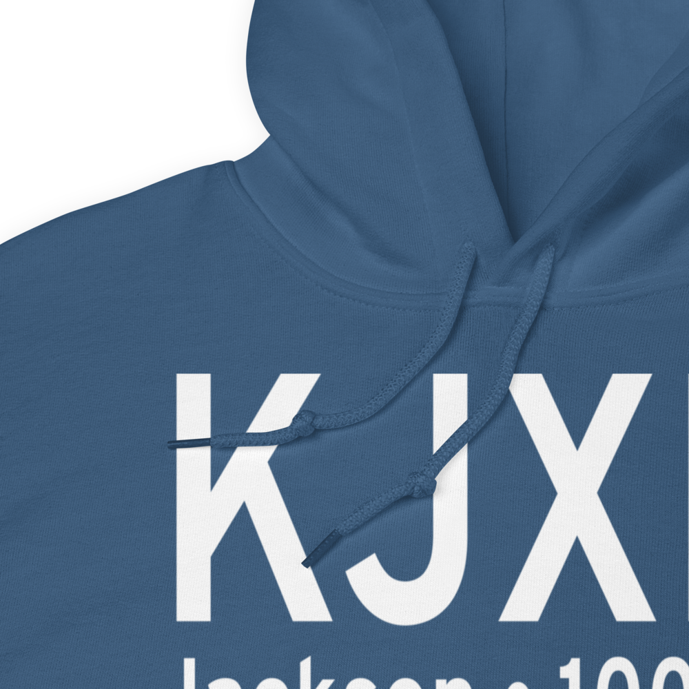 Jackson County Reynolds Field (KJXN) ICAO Hoodie Sweatshirt 
