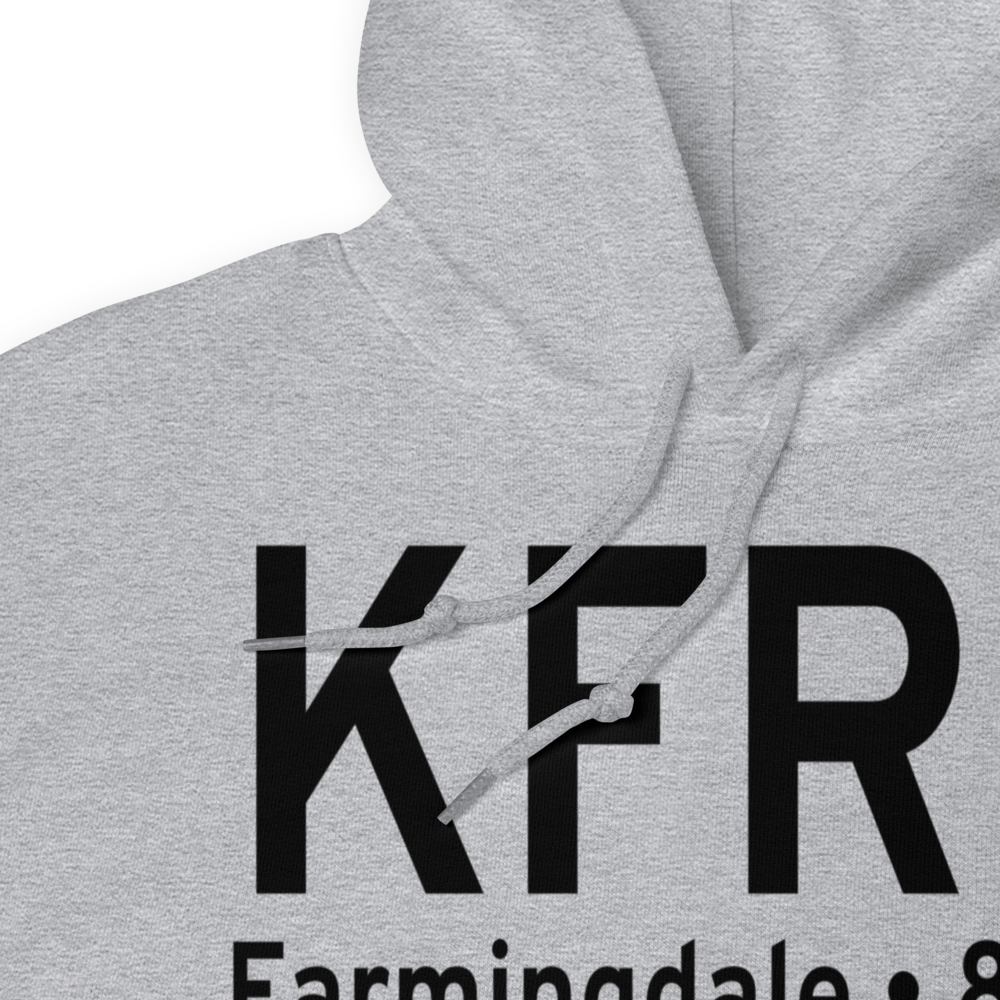Republic Airport (KFRG) ICAO Hoodie Sweatshirt 