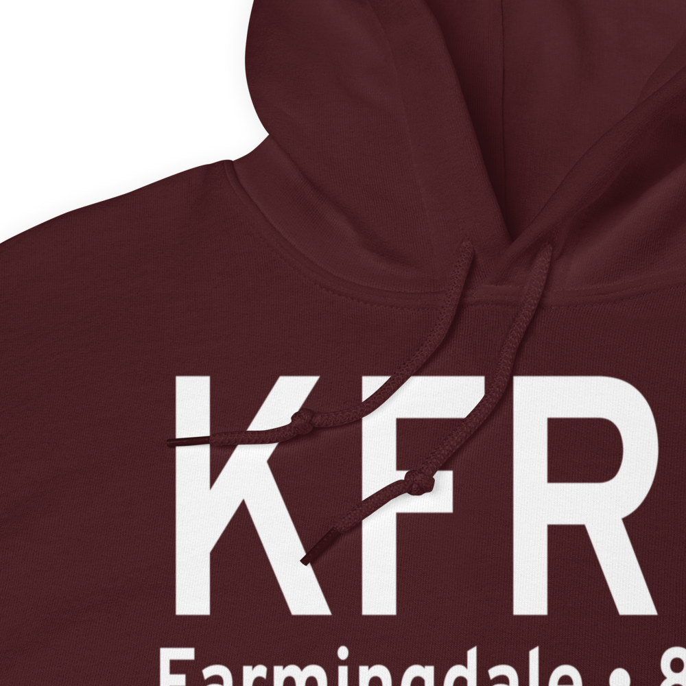 Republic Airport (KFRG) ICAO Hoodie Sweatshirt 