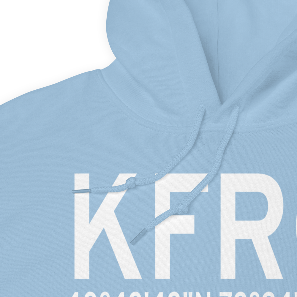 Republic Airport (KFRG) ICAO Hoodie Sweatshirt 