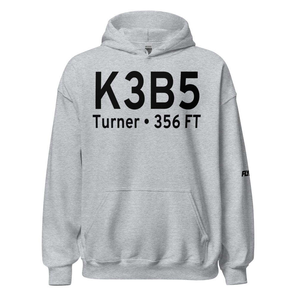 Twitchell Airport (K3B5) ICAO Hoodie Sweatshirt 