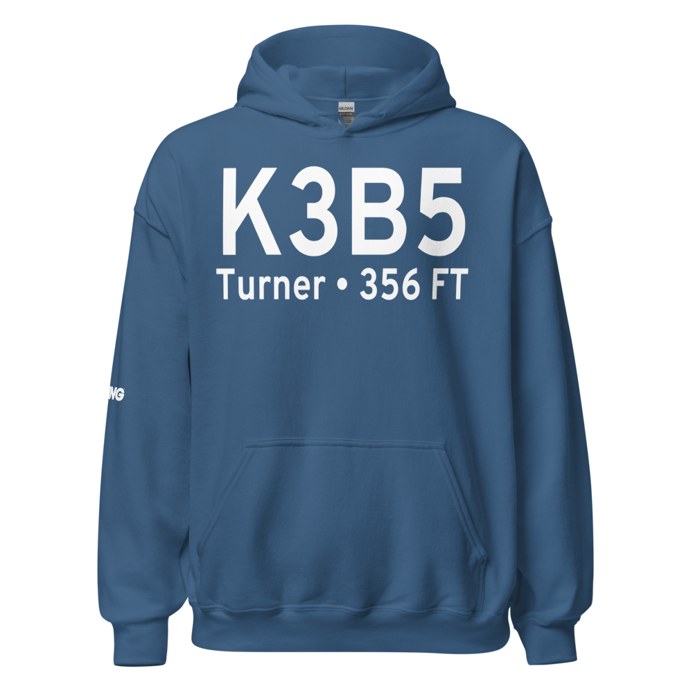 Twitchell Airport (K3B5) ICAO Hoodie Sweatshirt 