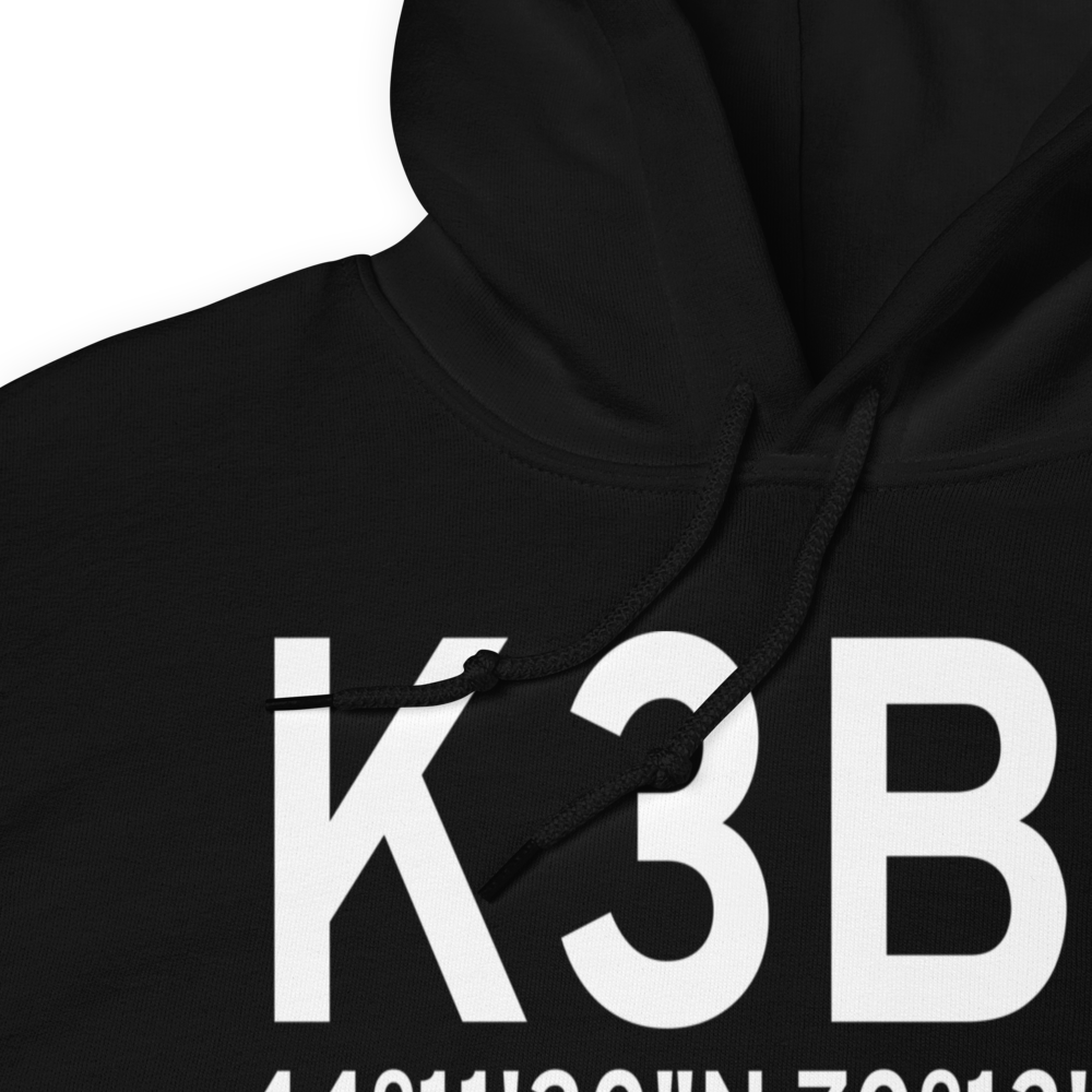 Twitchell Airport (K3B5) ICAO Hoodie Sweatshirt 