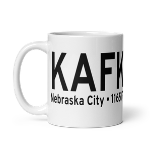 Nebraska City Municipal Airport (KAFK) ICAO Mug