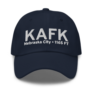 Nebraska City Municipal Airport (KAFK) ICAO Hat