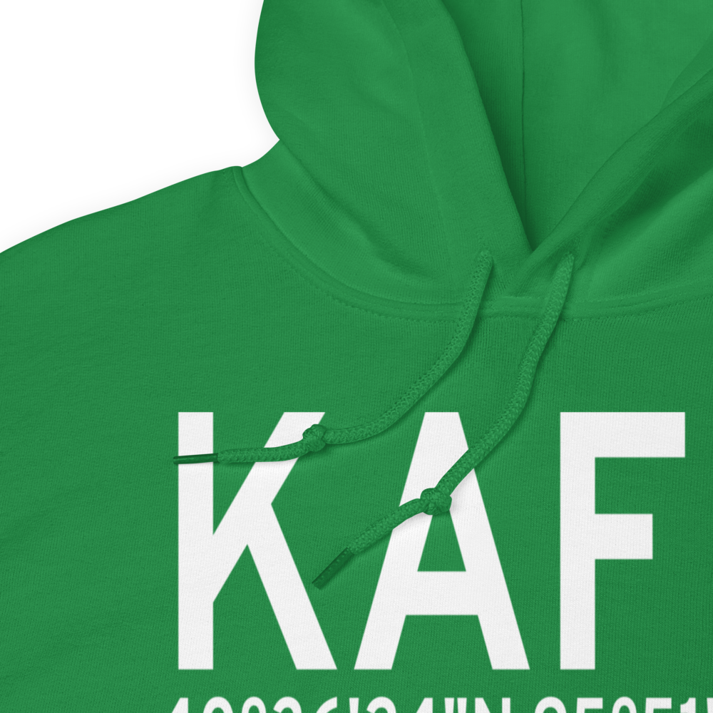 Nebraska City Municipal Airport (KAFK) ICAO Hoodie Sweatshirt 