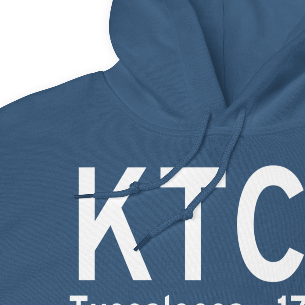 Tuscaloosa Regional Airport (KTCL) ICAO Hoodie Sweatshirt 