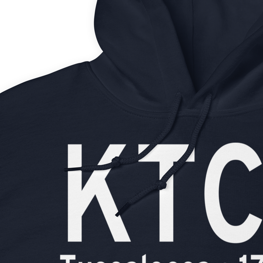 Tuscaloosa Regional Airport (KTCL) ICAO Hoodie Sweatshirt 