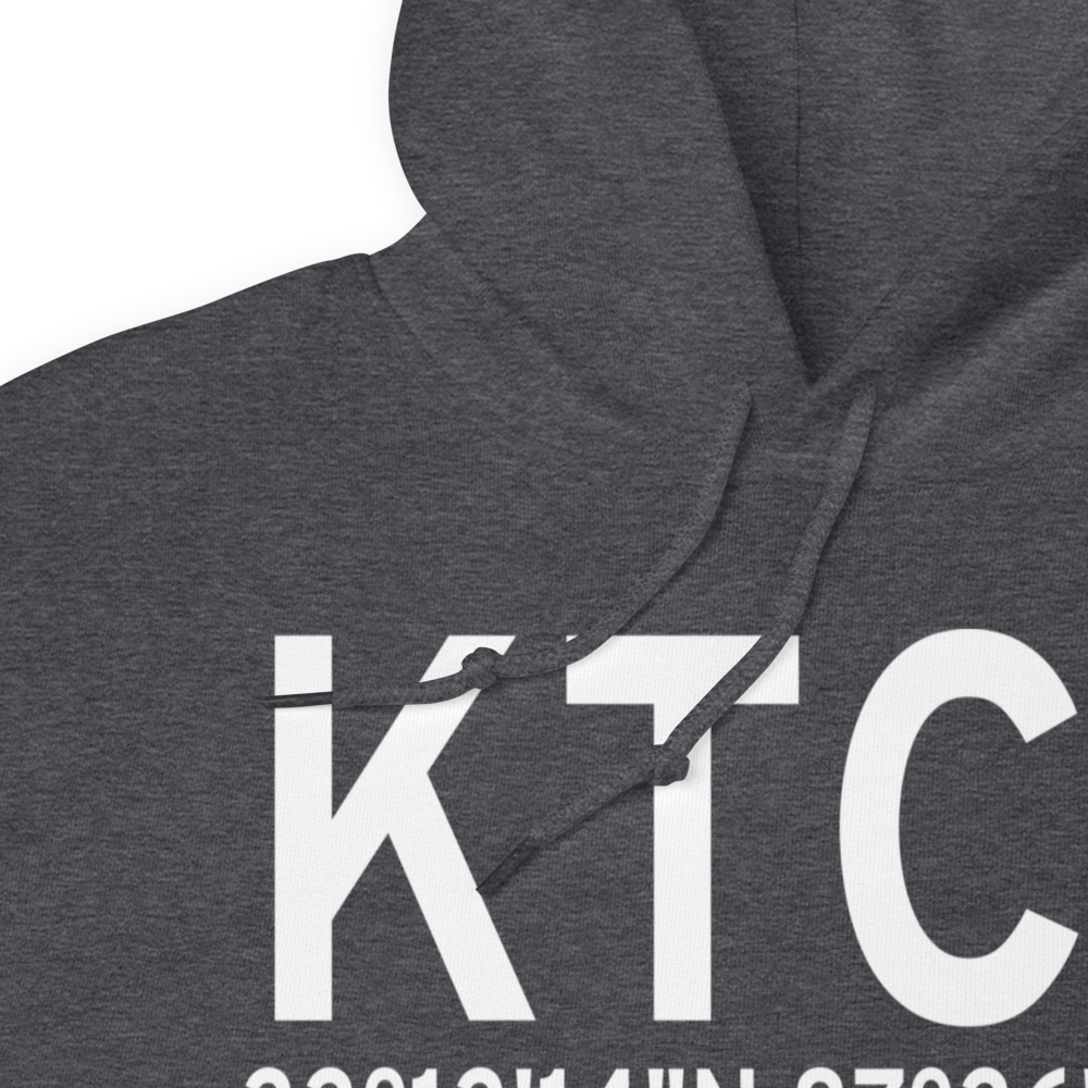 Tuscaloosa Regional Airport (KTCL) ICAO Hoodie Sweatshirt 