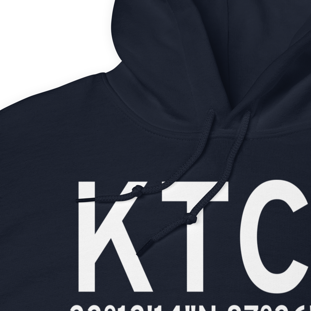 Tuscaloosa Regional Airport (KTCL) ICAO Hoodie Sweatshirt 