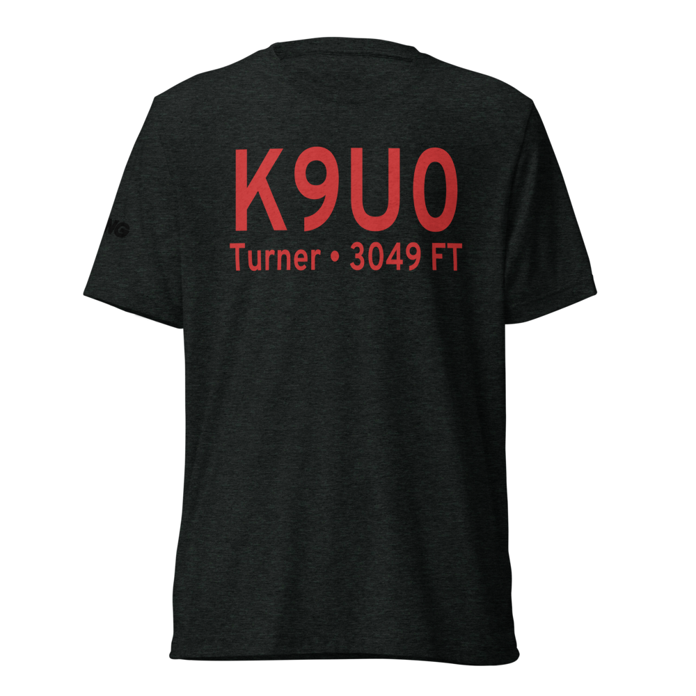 Turner Airport (K9U0) ICAO Tri-blend T-Shirt 