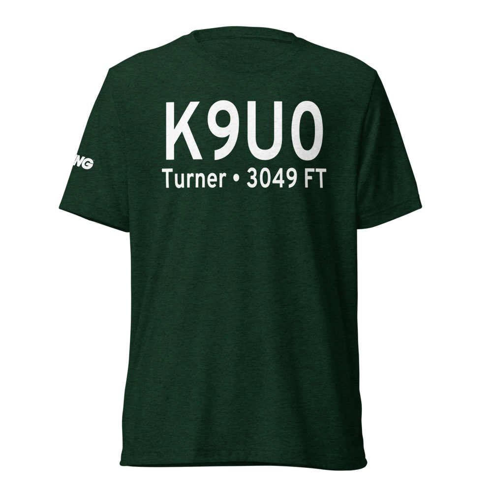 Turner Airport (K9U0) ICAO Tri-blend T-Shirt 