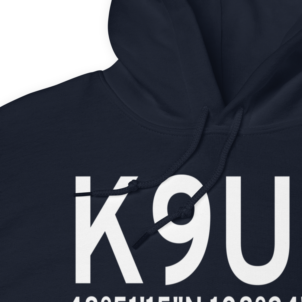 Turner Airport (K9U0) ICAO Hoodie Sweatshirt 
