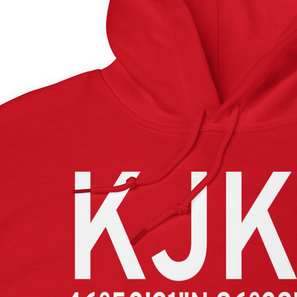 Moorhead Municipal Airport (KJKJ) ICAO Hoodie Sweatshirt 