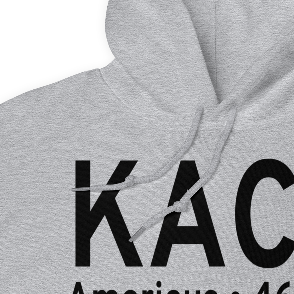 Jimmy Carter Regional Airport (KACJ) ICAO Hoodie Sweatshirt 