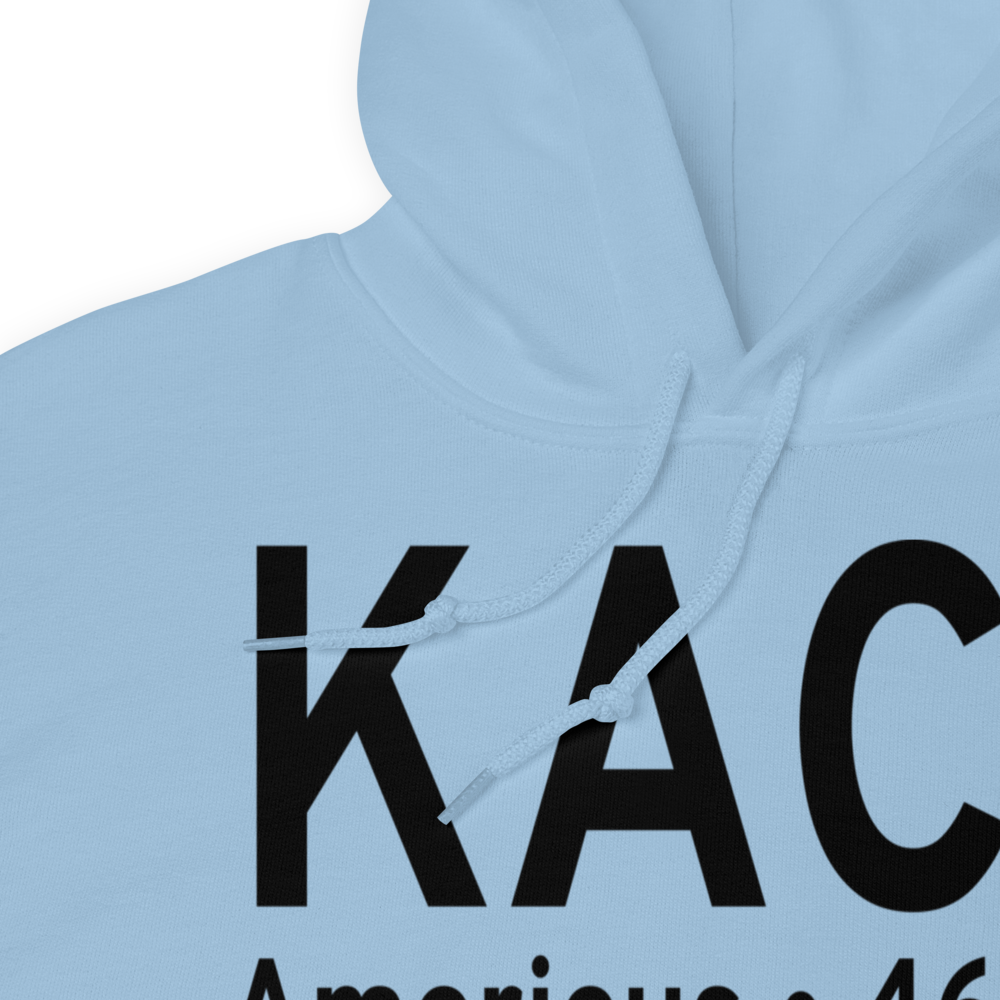 Jimmy Carter Regional Airport (KACJ) ICAO Hoodie Sweatshirt 