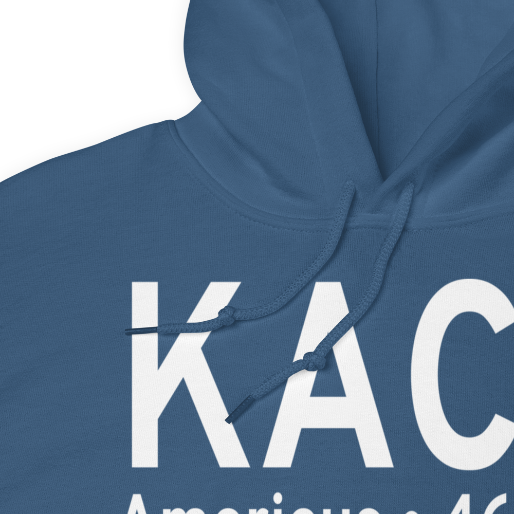 Jimmy Carter Regional Airport (KACJ) ICAO Hoodie Sweatshirt 