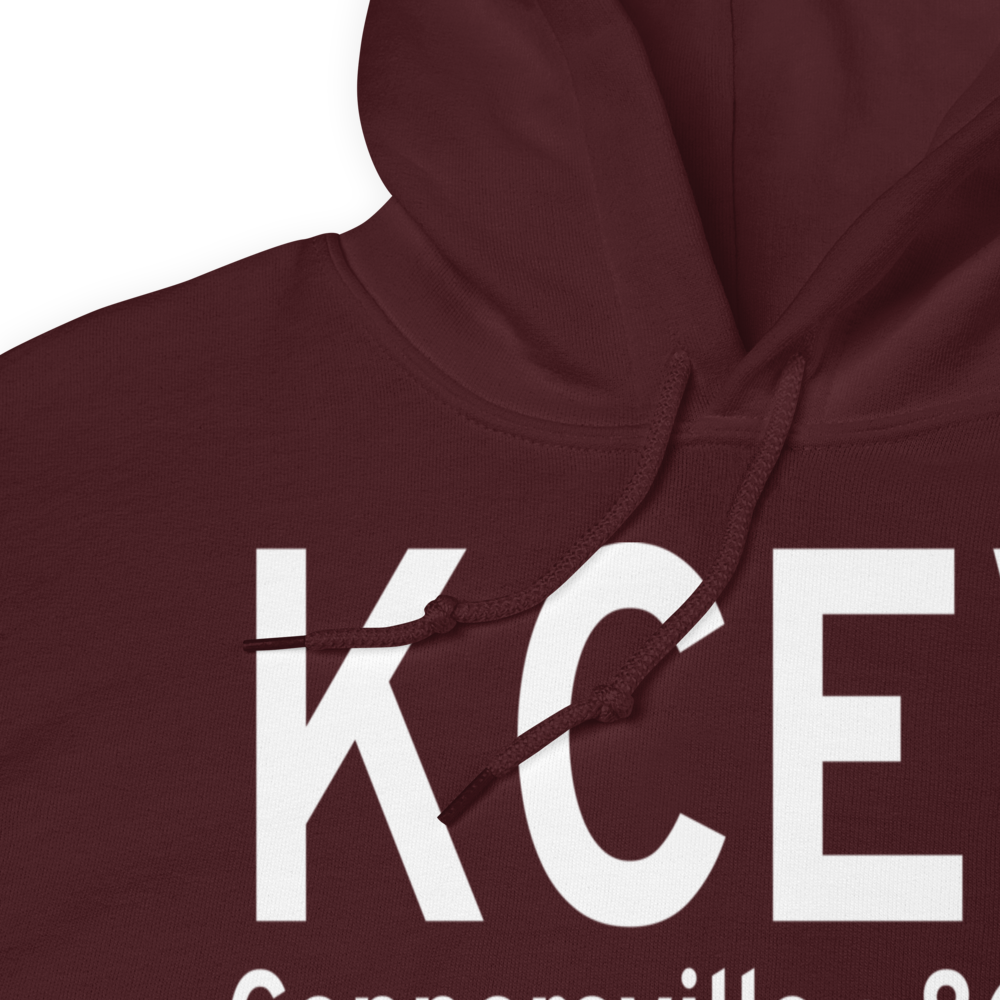 Mettel Field (KCEV) ICAO Hoodie Sweatshirt 