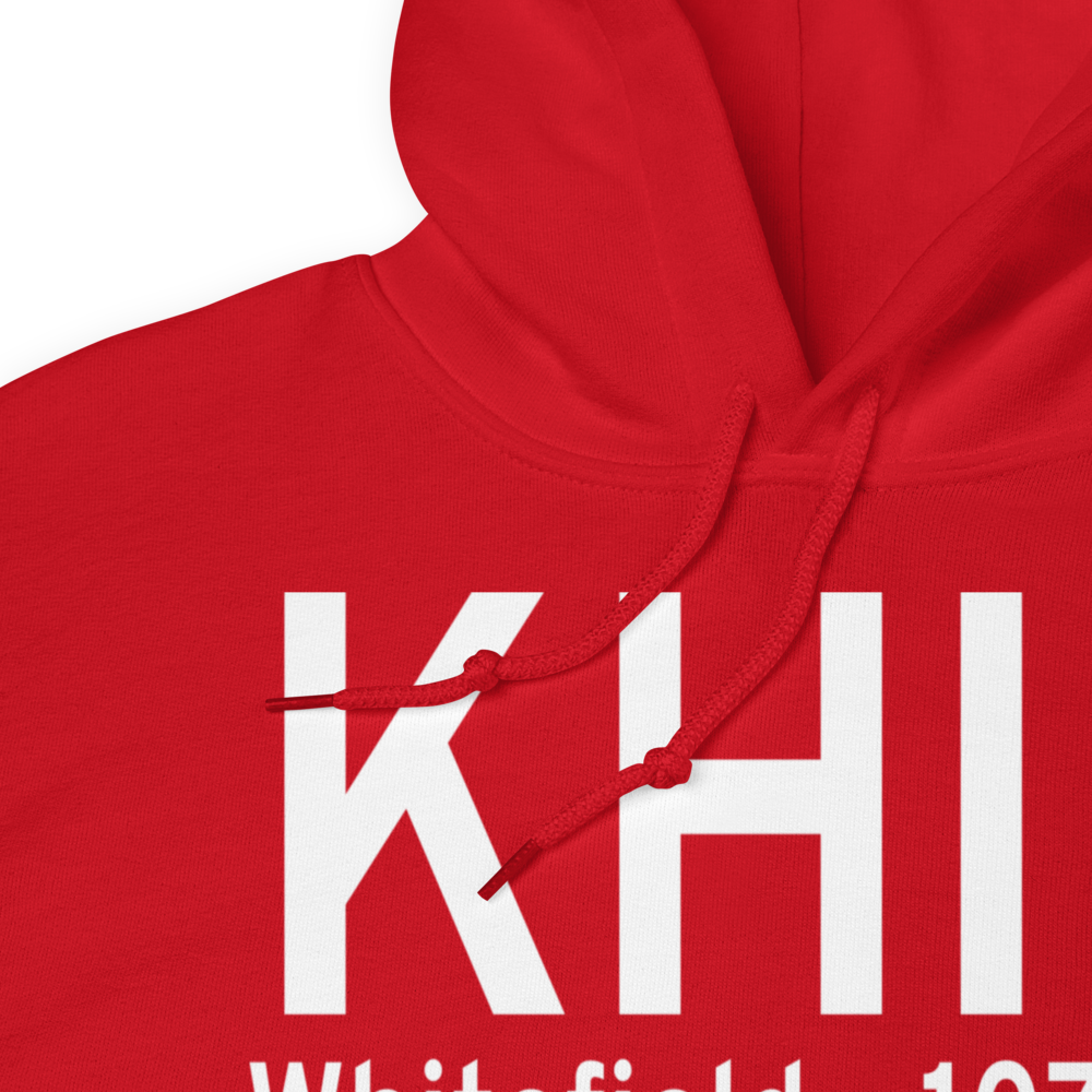 Mount Washington Regional Airport (KHIE) ICAO Hoodie Sweatshirt 