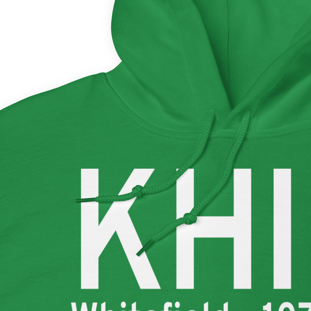 Mount Washington Regional Airport (KHIE) ICAO Hoodie Sweatshirt 