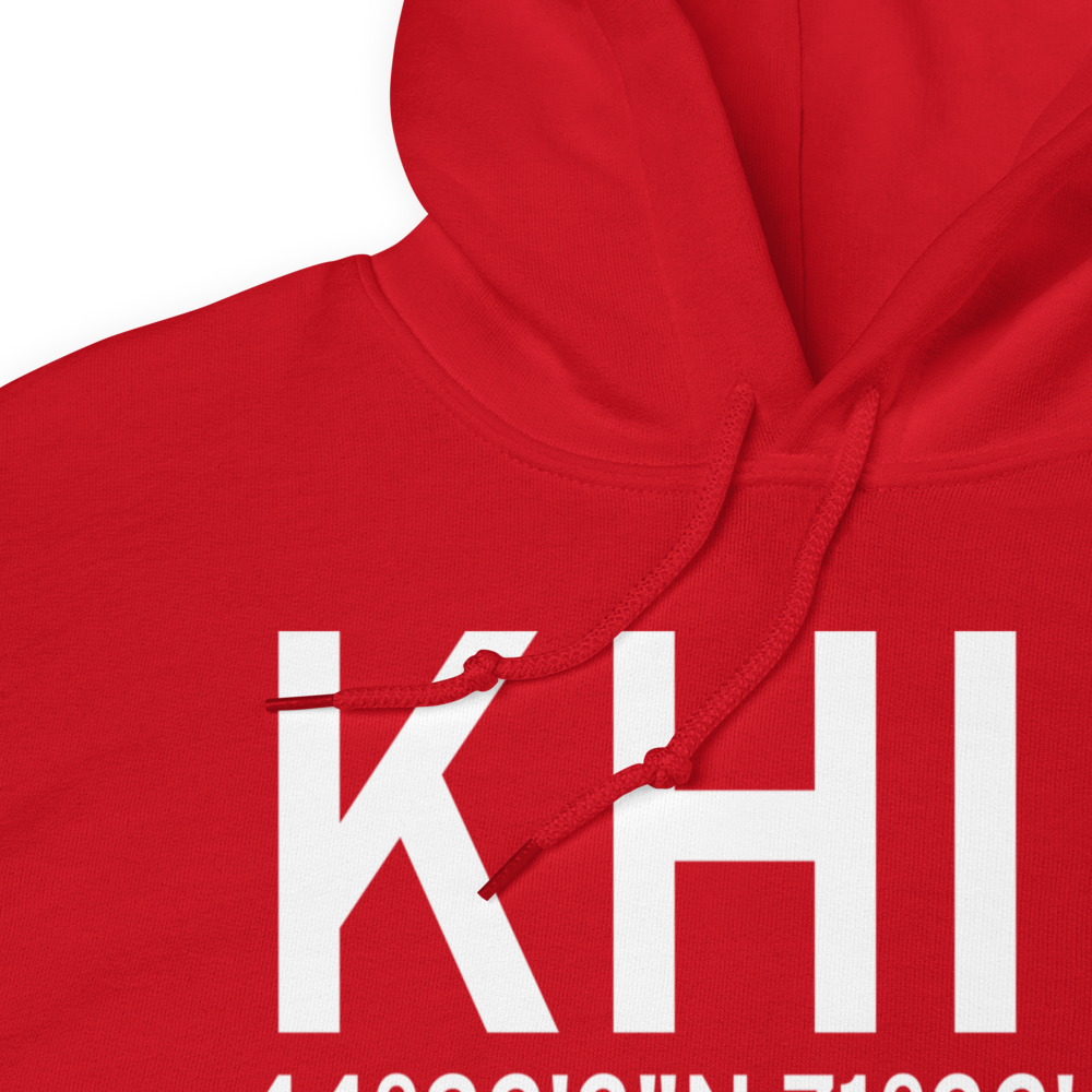 Mount Washington Regional Airport (KHIE) ICAO Hoodie Sweatshirt 