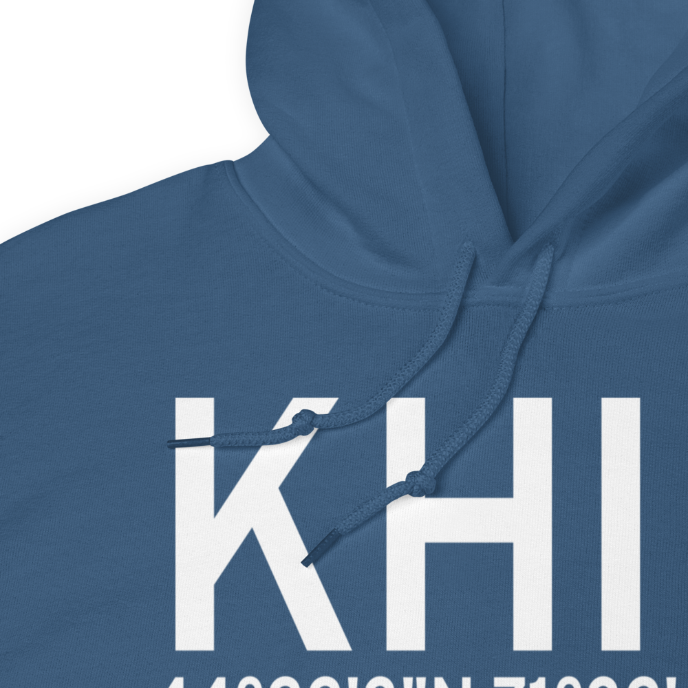 Mount Washington Regional Airport (KHIE) ICAO Hoodie Sweatshirt 