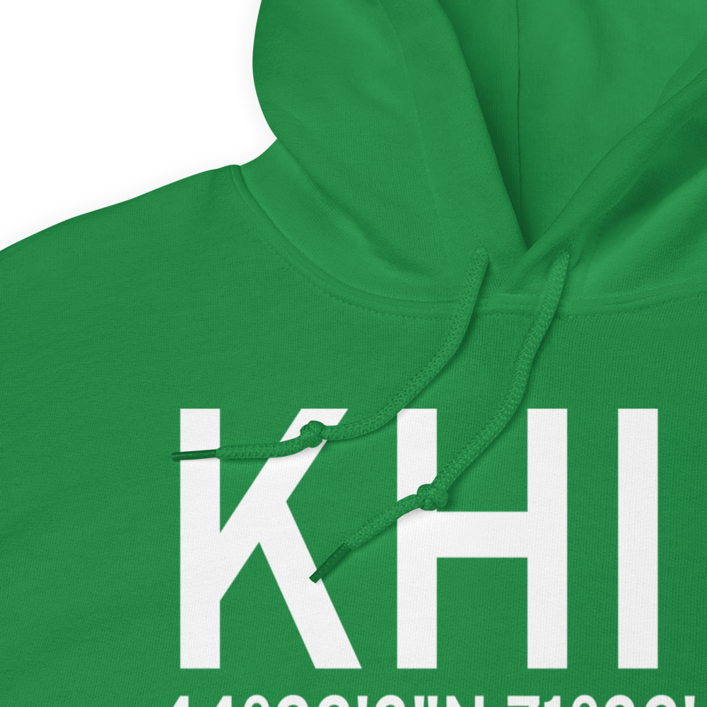 Mount Washington Regional Airport (KHIE) ICAO Hoodie Sweatshirt 