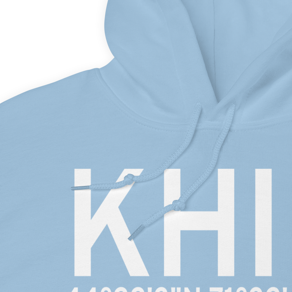 Mount Washington Regional Airport (KHIE) ICAO Hoodie Sweatshirt 