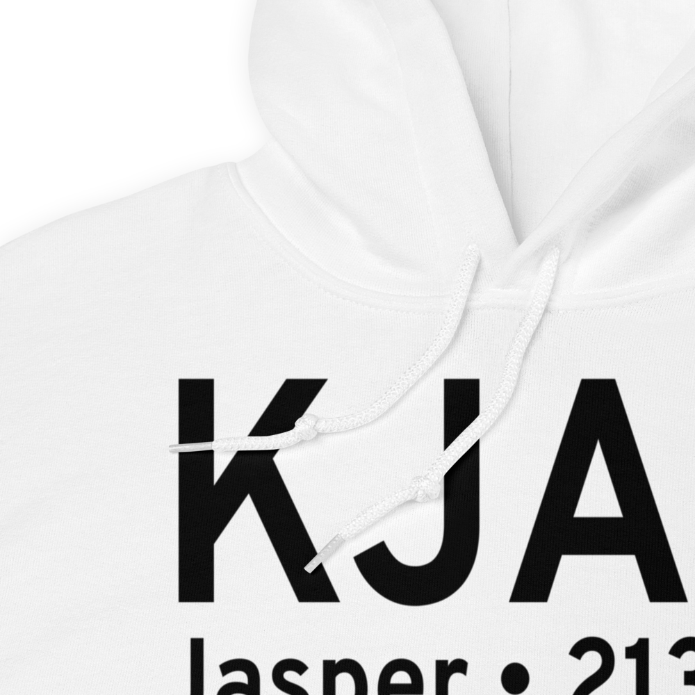 Jasper County Airport-Bell Field (KJAS) ICAO Hoodie Sweatshirt 